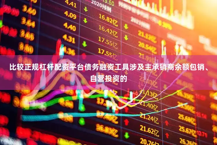 比较正规杠杆配资平台债务融资工具涉及主承销商余额包销、自营投资的